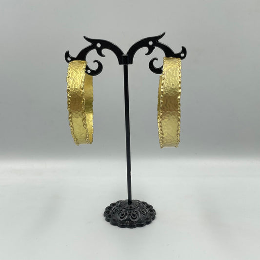 Golden Hoop Earrings
