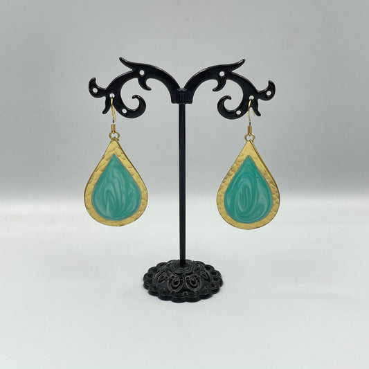 Mint Aura Earrings