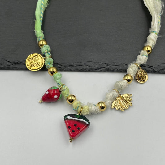 Λεπτομέρεια Allegra Necklace από ανοξείδωτο ατσάλι