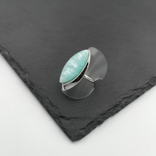 The Azure Shell Ring - Γυναικείο Δαχτυλίδι