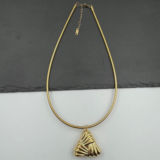 The Golden Geometry Necklace - Γυναικείο Κολιέ