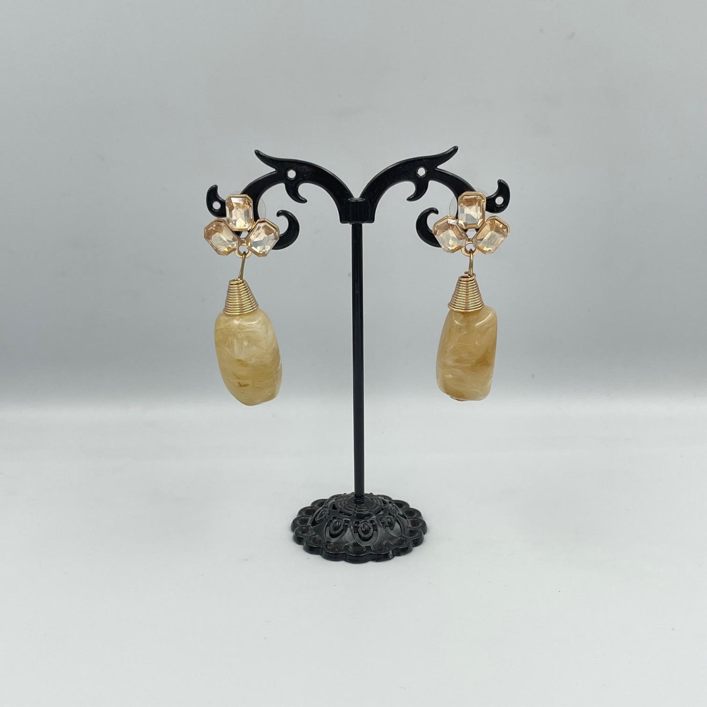 The Prisma Earrings - Honey - Γυναικεία Σκουλαρίκια