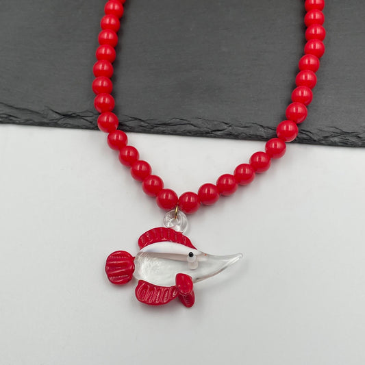 Λεπτομέρεια Rosalia Necklace από ανοξείδωτο ατσάλι