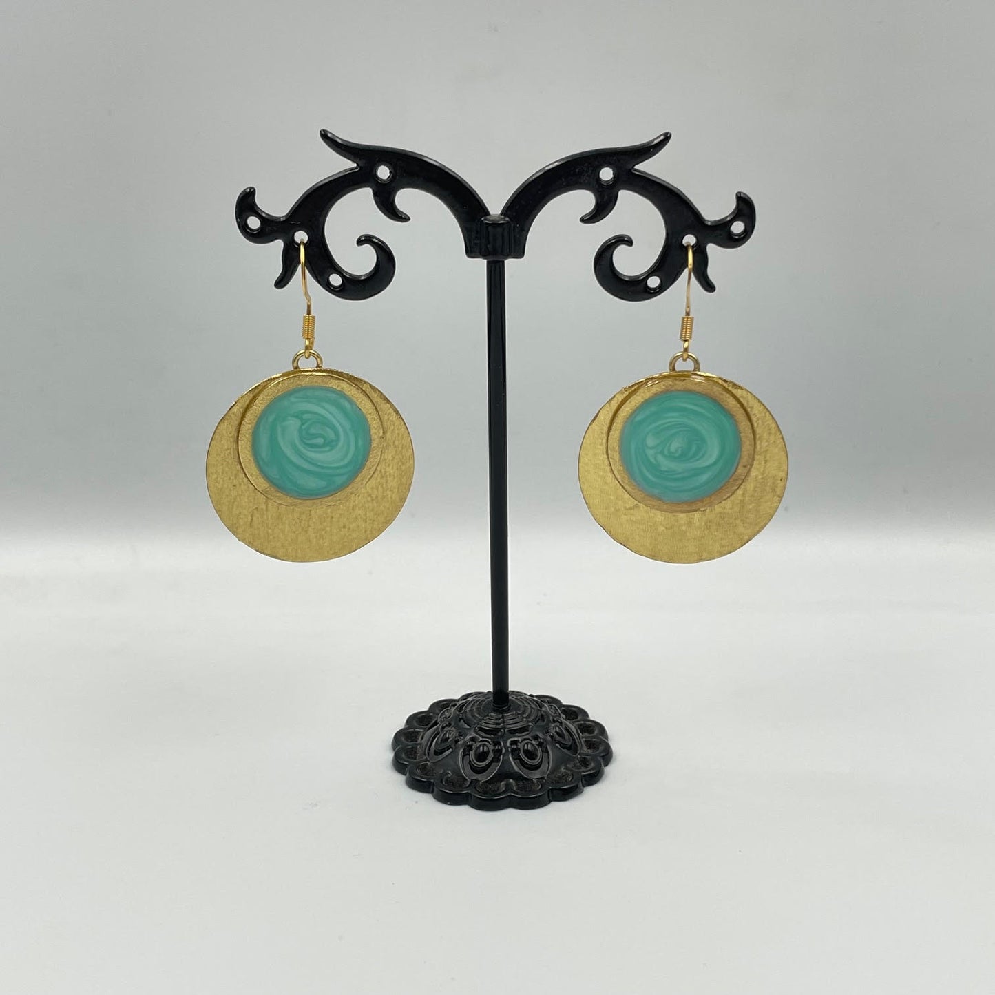 Aqua Glow Earrings