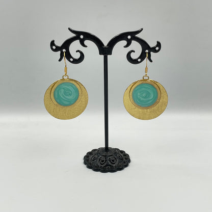 Aqua Glow Earrings