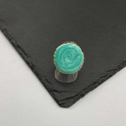 Aqua Glow Ring