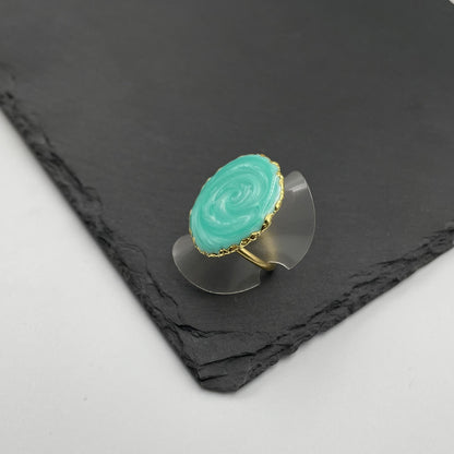 Aqua Glow Ring