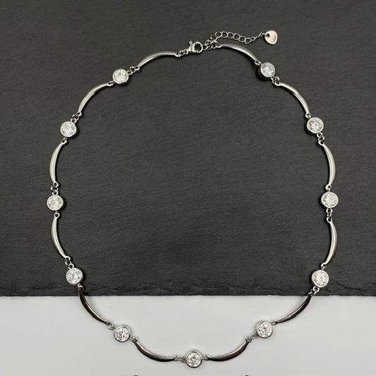 Crystal Wave Necklace