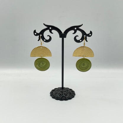 Olive Muse Earrings