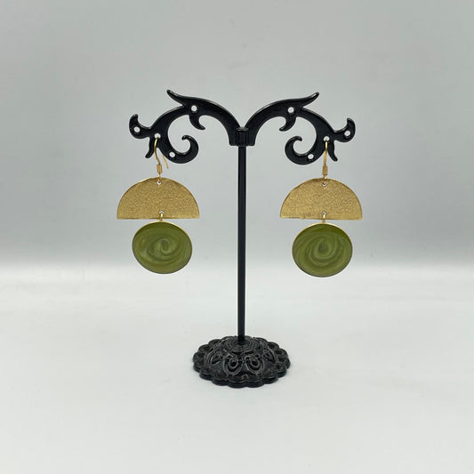 Olive Muse Earrings