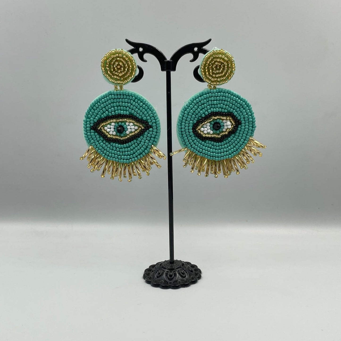 Sol Eye Earrings - Turquoise