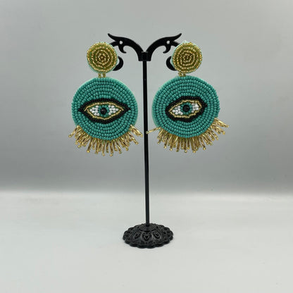 Sol Eye Earrings - Turquoise