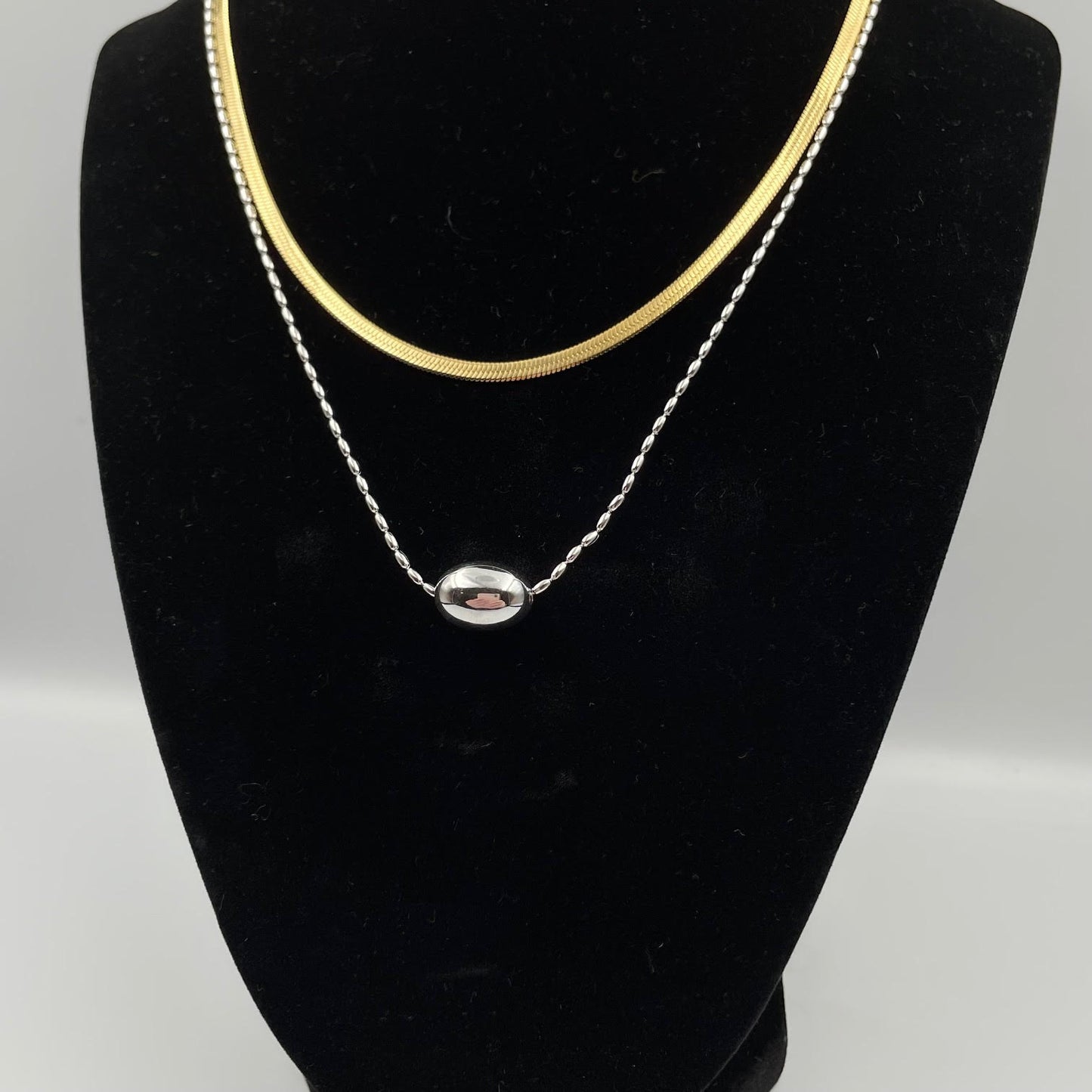 Λεπτομέρεια Andrian Necklace από ανοξείδωτο ατσάλι