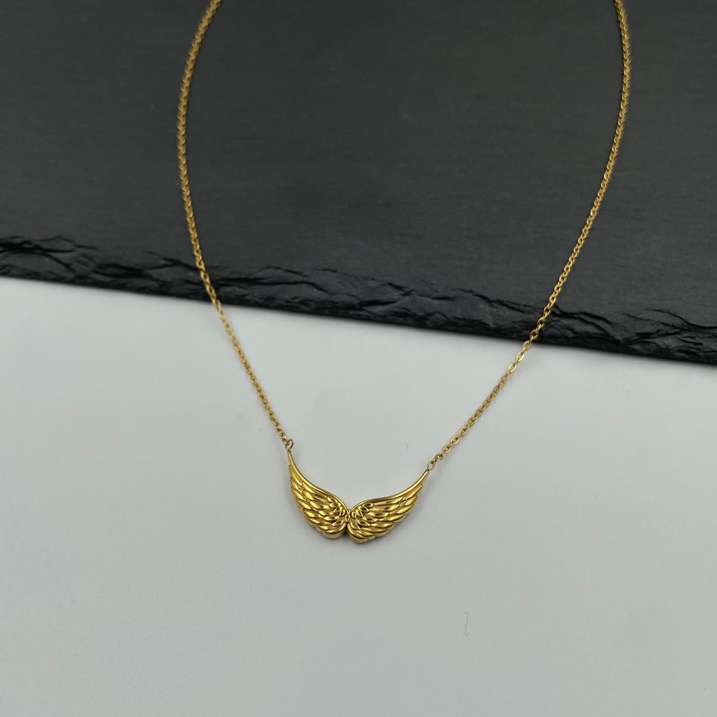 Λεπτομέρεια Aria Necklace από ανοξείδωτο ατσάλι