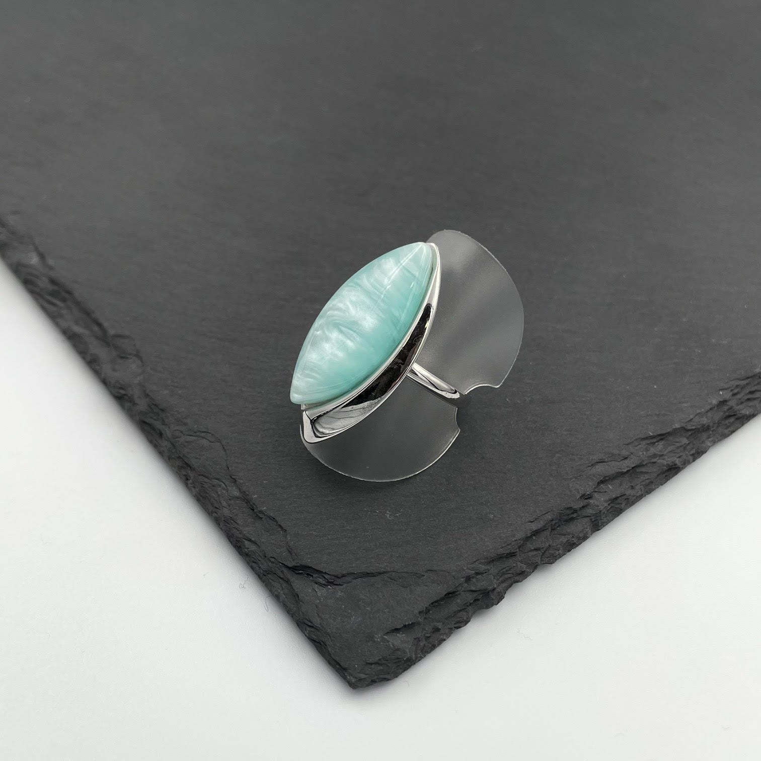 The Azure Shell Ring - Γυναικείο Δαχτυλίδι