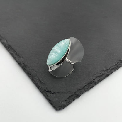 The Azure Shell Ring - Γυναικείο Δαχτυλίδι