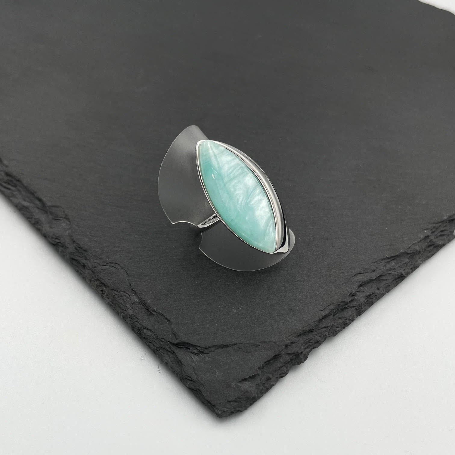 The Azure Shell Ring - Γυναικείο Δαχτυλίδι