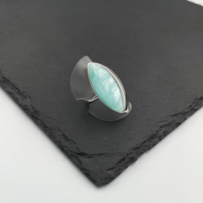 The Azure Shell Ring - Γυναικείο Δαχτυλίδι