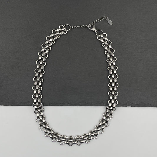 Bianca Necklace - Ατσάλινο Γυναικείο Κολιέ