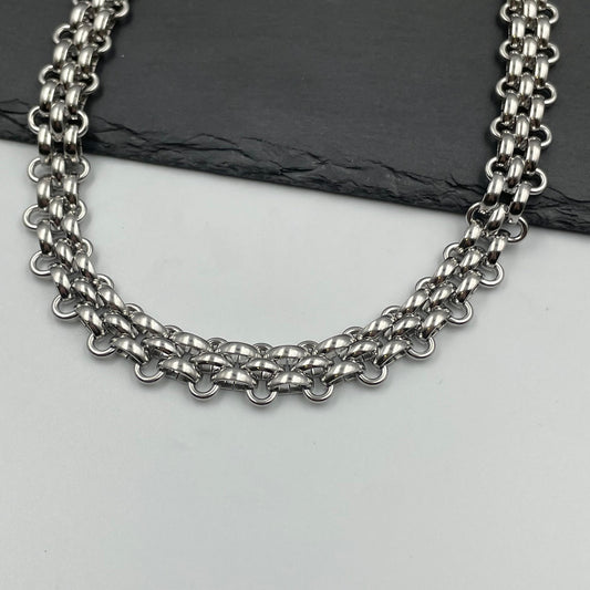 Λεπτομέρεια Bianca Necklace από ανοξείδωτο ατσάλι