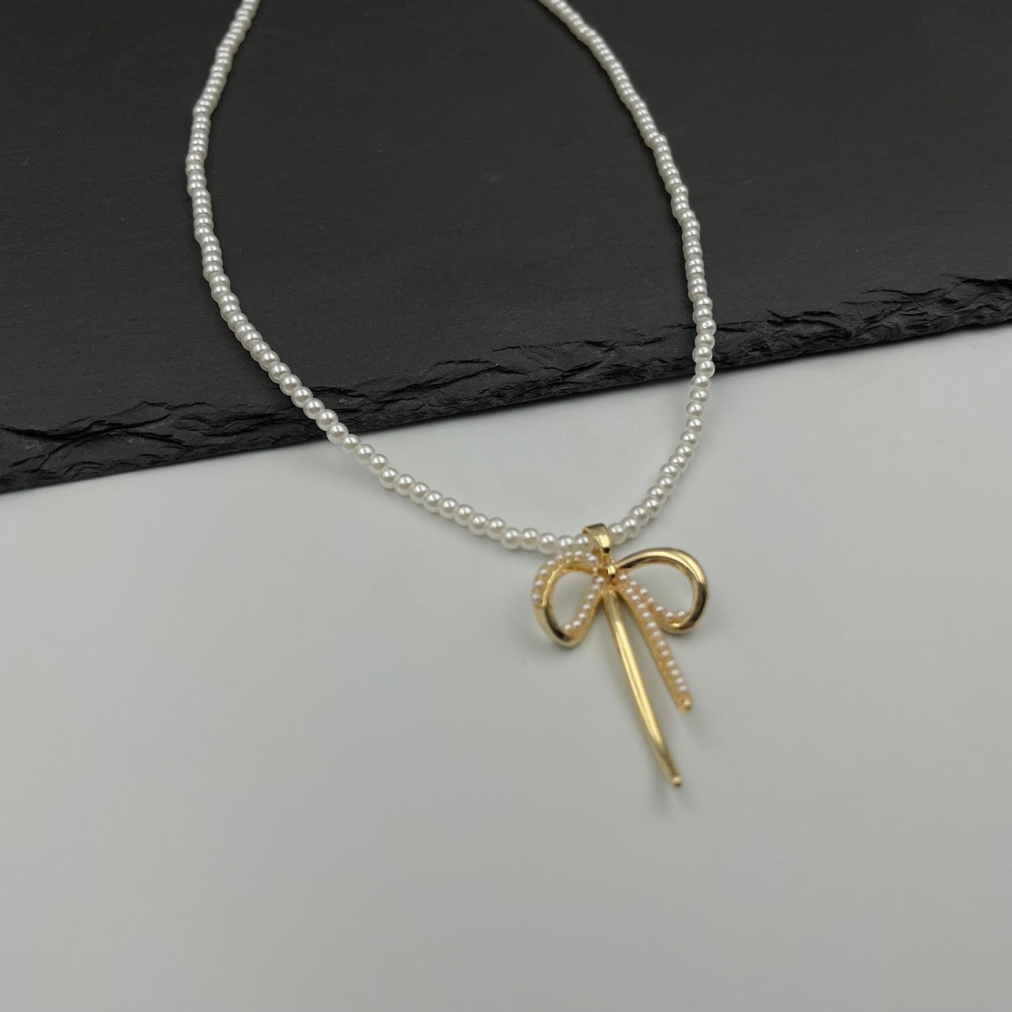 Λεπτομέρεια Chiara Necklace από ανοξείδωτο ατσάλι