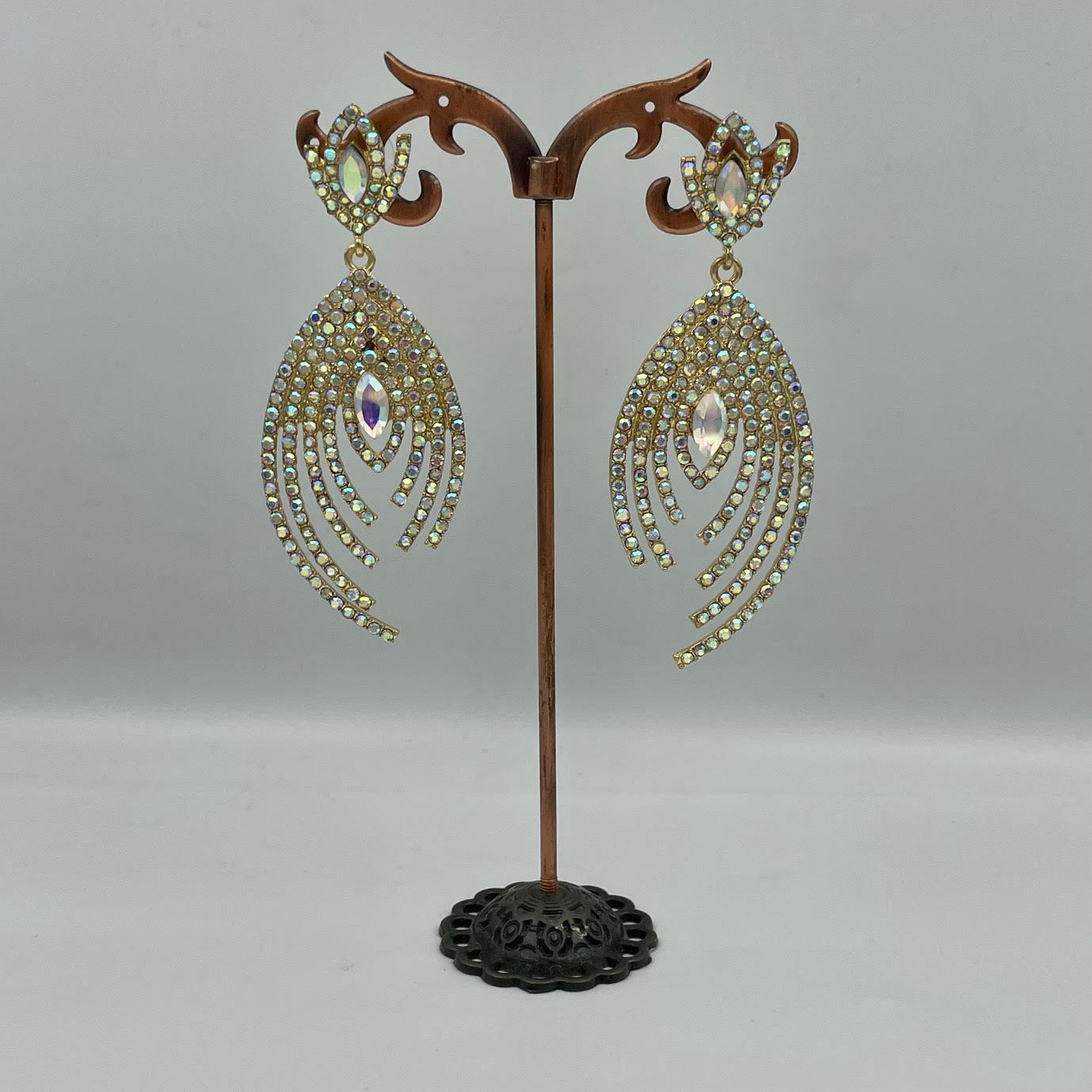 The Crystal Flame Earrings - Γυναικεία Σκουλαρίκια