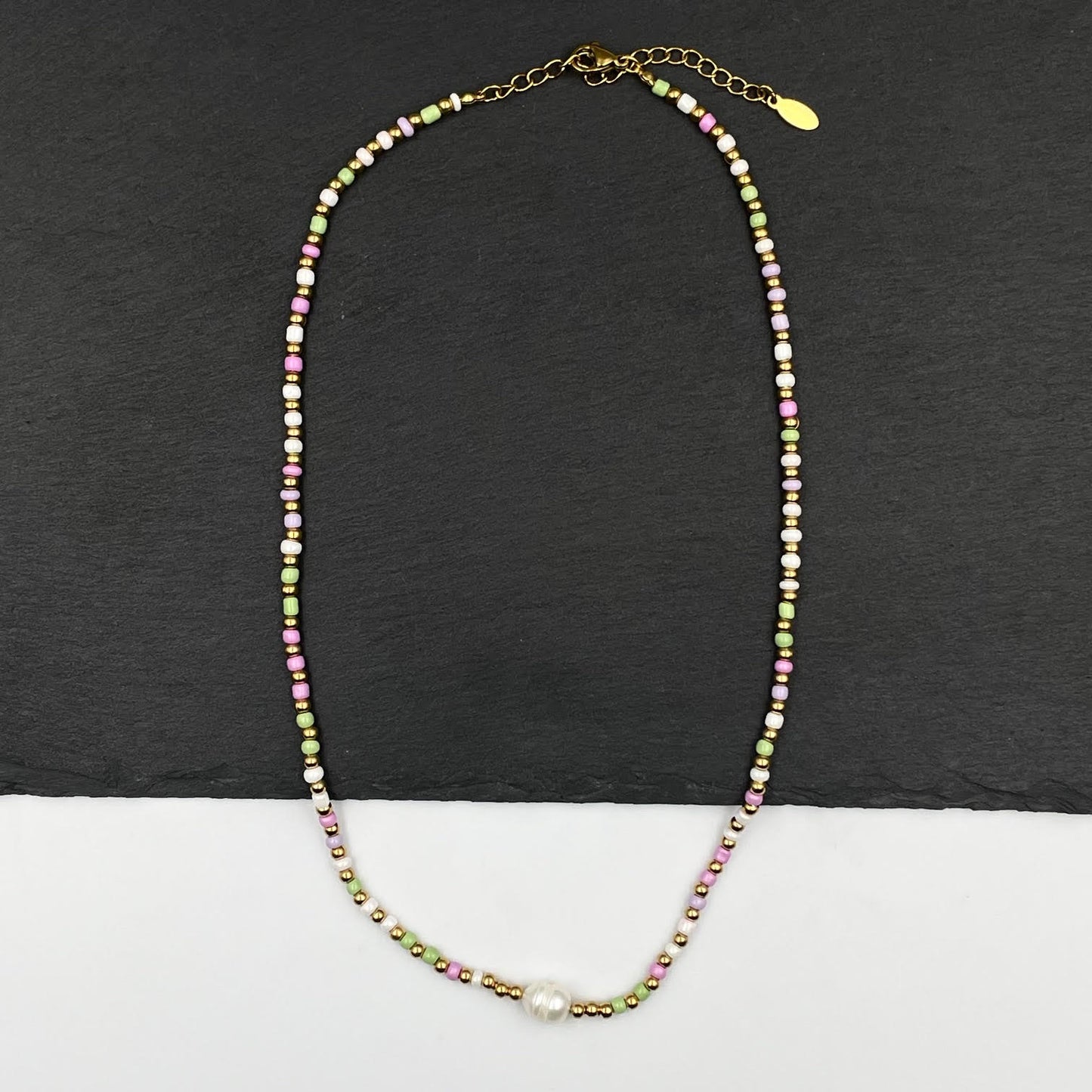 Dahlia Necklace - Ατσάλινο Γυναικείο Κολιέ