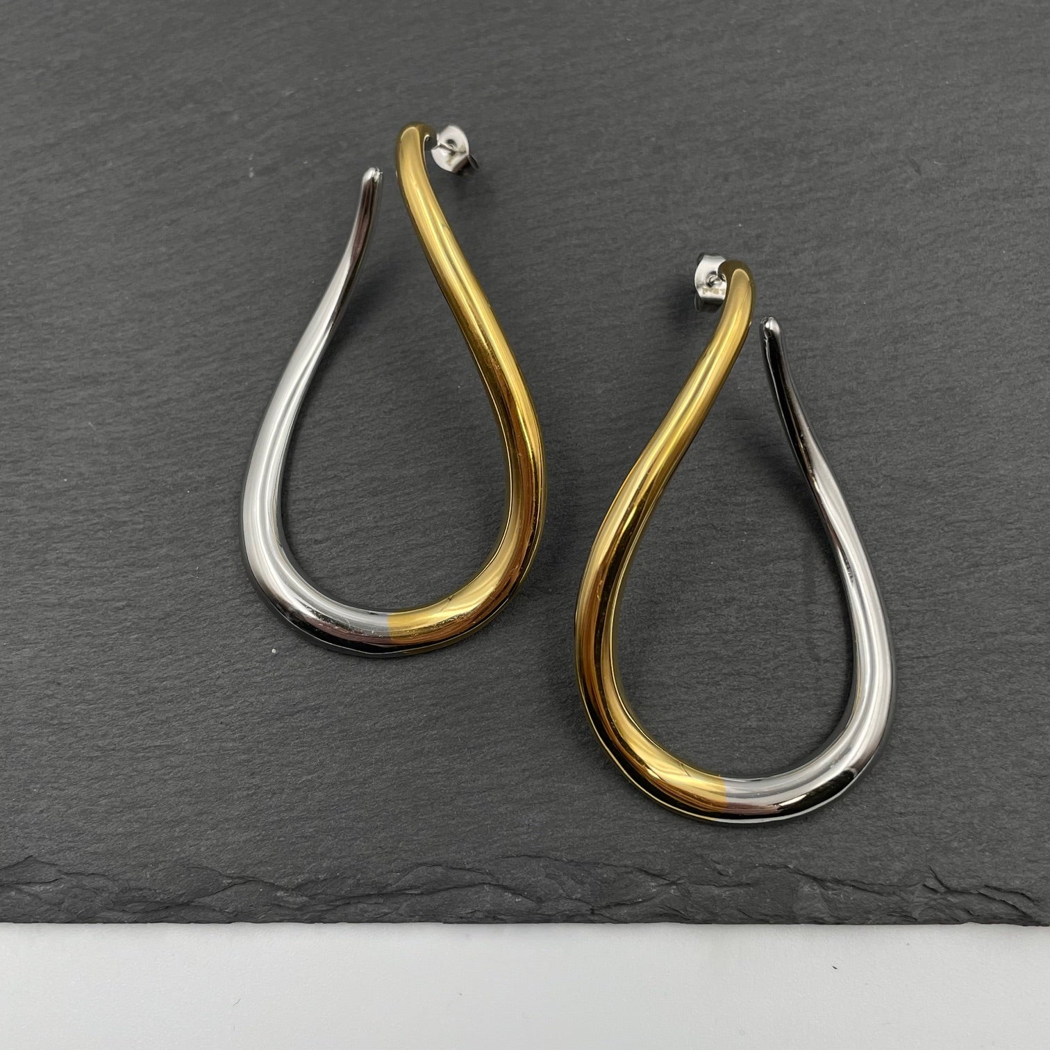 The Dual Drop Earrings - Γυναικεία Σκουλαρίκια