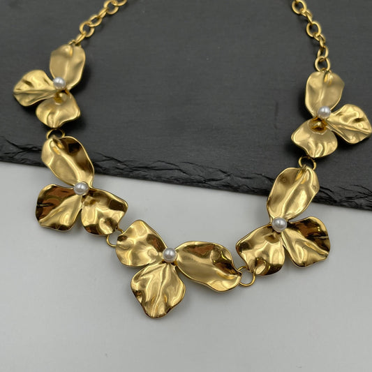 The Golden Bloom Necklace - Γυναικείο Κολιέ