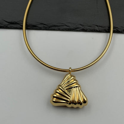 The Golden Geometry Necklace - Γυναικείο Κολιέ