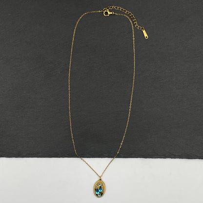 Livia Necklace - Ατσάλινο Γυναικείο Κολιέ