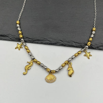 Λεπτομέρεια Luciana Necklace από ανοξείδωτο ατσάλι