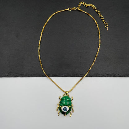 The Scarlet Scarab Necklace - Γυναικείο Κολιέ