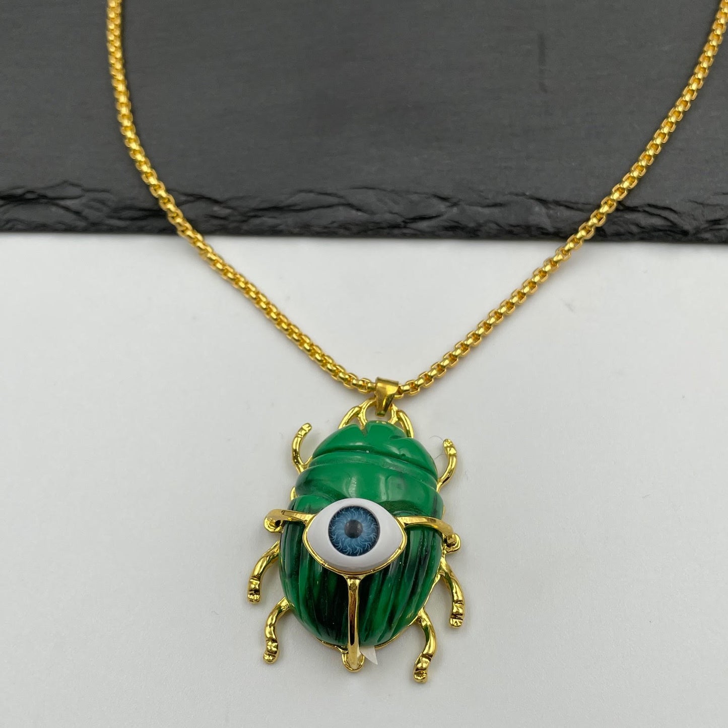 The Scarlet Scarab Necklace - Γυναικείο Κολιέ