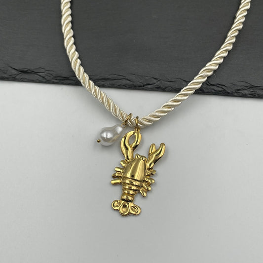 Λεπτομέρεια Serafina Necklace από ανοξείδωτο ατσάλι