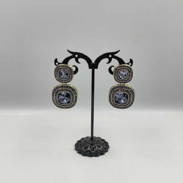 Violet Glow Earrings